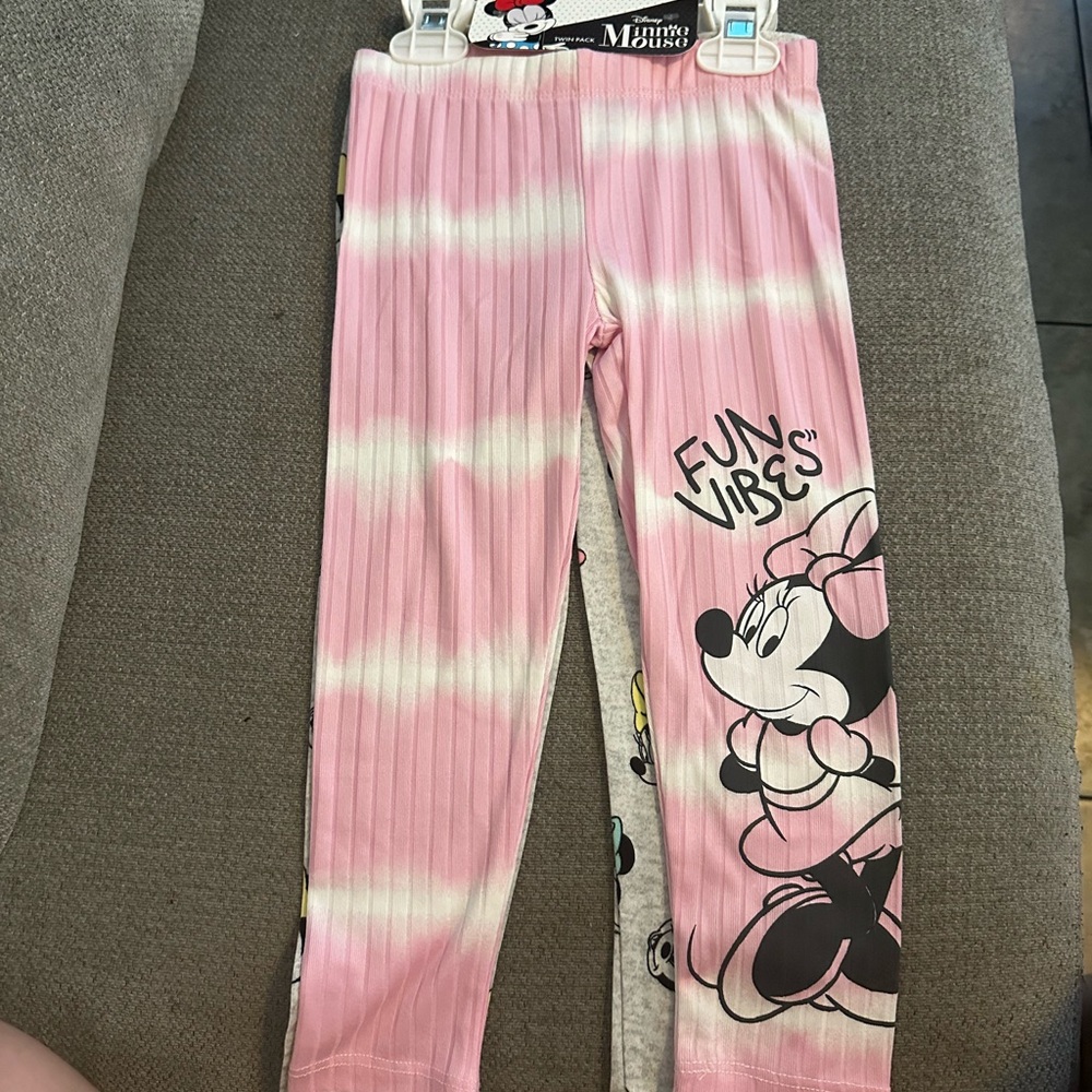 Disney Minnie Mouse twin pack leggings